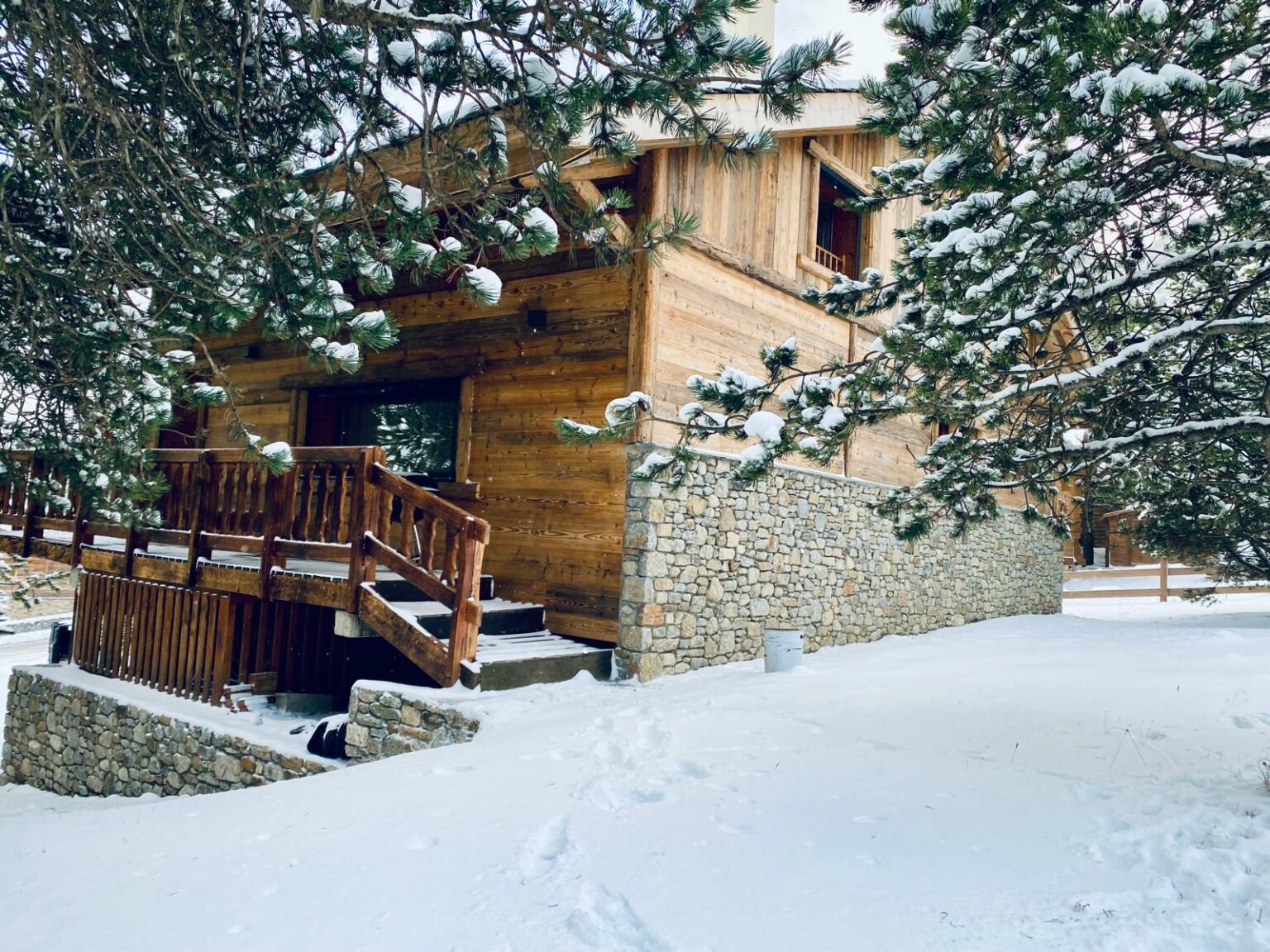 Exterieur du chalet - l'ourson