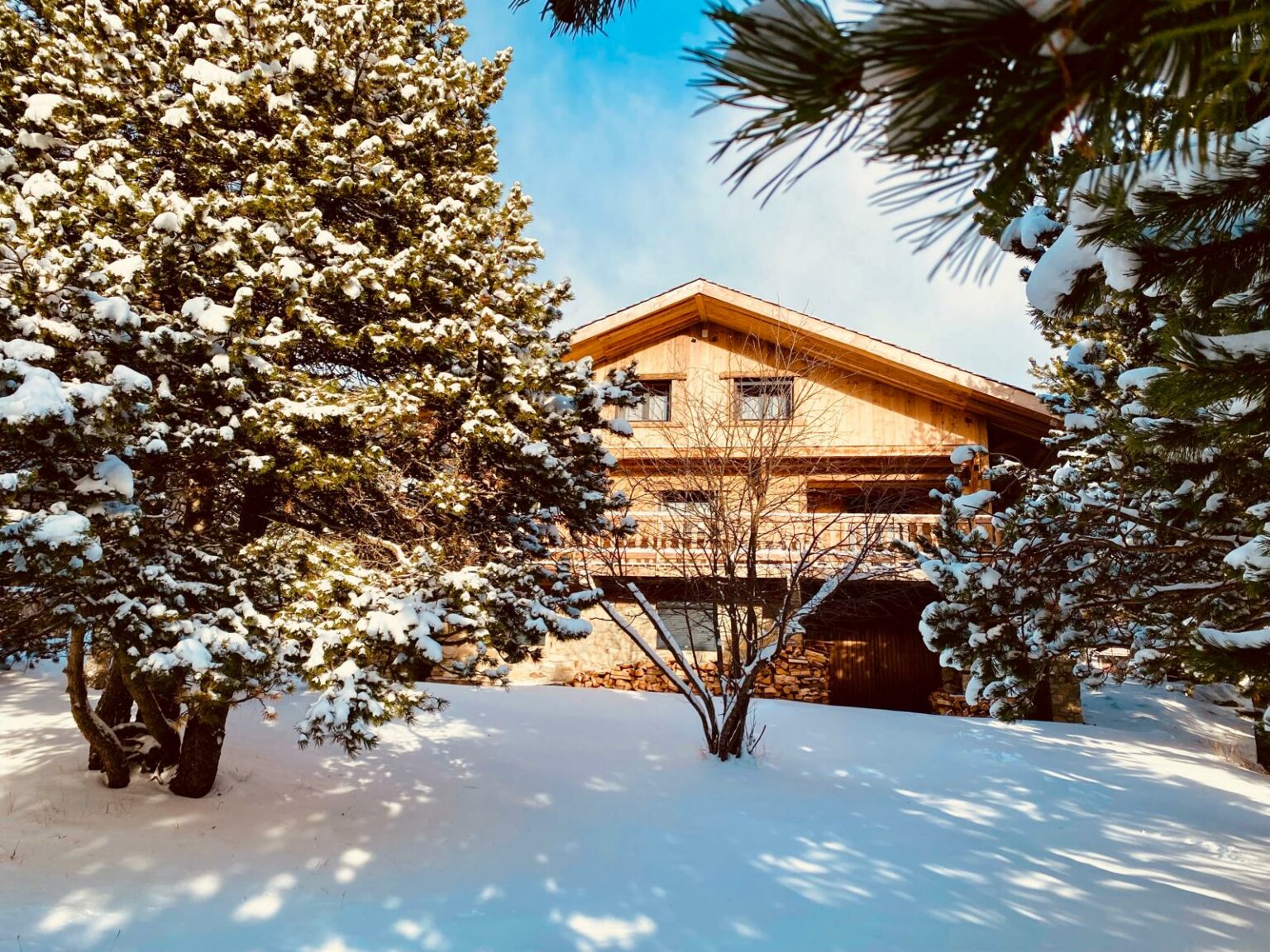 Exterieur du chalet - l'ourson